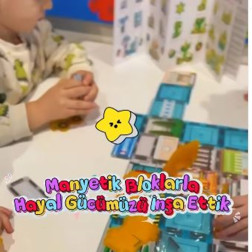 Manyetik Bloklarla Hayal Gücü İnşası