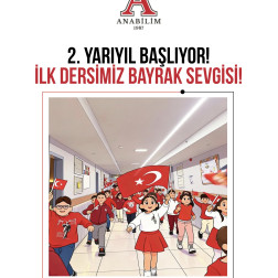 2.YARIYIL BAŞLIYOR! İLK DERSİMİZ: BAYRAK SEVGİSİ!