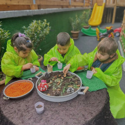 Doğada Keşif – Duyusal Toprak ve Doğa Materyalleri