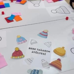🎨 Küçük Tasarımcılar İş Başında: Bere Tasarım Atölyesi!