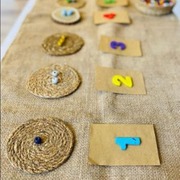 🌟 Matematik Doğada Başlar: Sayıları Dokunarak Öğreniyoruz!