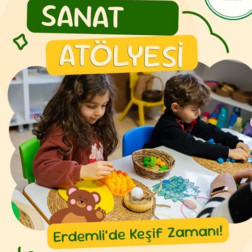 Sanat Atölyesinde Yaratıcı Üretim Zamanı