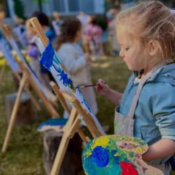 Açık Havada Tuval Boyama Atölyesi