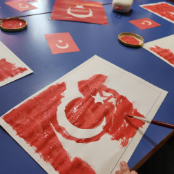 Bayrak Boyama Sanat Etkinliği 🇹🇷