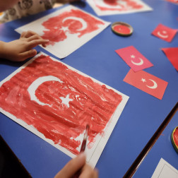 Bayrak Boyama Sanat Etkinliği 🇹🇷
