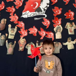 Bayrak ve Atatürk Temalı Değerler Etkinliği