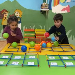 🔢 Renkli Toplarla Sayı Eşleştirme