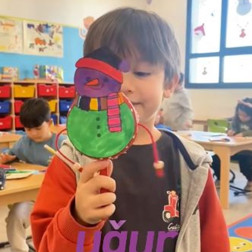 ❄️ Minik Ellerden Büyük Yaratıcılık: Kış Sanatı! ☃️