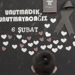 6 Şubat Anma Etkinliği