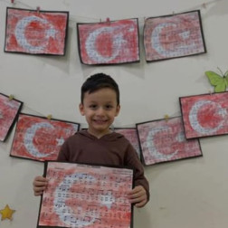 Bayrağım Sanat Çalışması