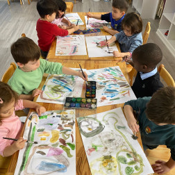 SERBEST RESİM ÇALIŞMASI