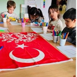 🇹🇷 Bayrağımızla Sanat Çalışması