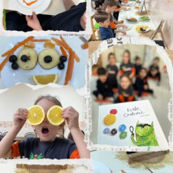 🍎 Renk Canavarı Mutfağımızda: Meyvelerle Sanat Yolculuğu!