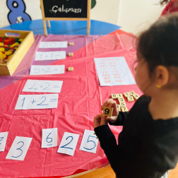🧮 Montessori Matematik Çalışması
