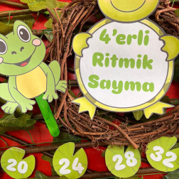 4’erli Ritmik Sayma Oyunu