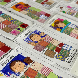 🧵 Küçük Ellerden Büyük Sanat: Masal Battaniyesi "Kırkyama" 🧩