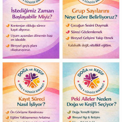 Doğa Ve Keşif'te Yeni Dönem Kayıt Zamanı Başladı