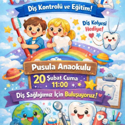 🦷✨ Diş Sağlığı Etkinliği Pusula Anaokulu’nda! 🦷🪥