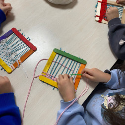 El Becerilerimizi Dokuma Etkinliği ile Geliştiriyoruz