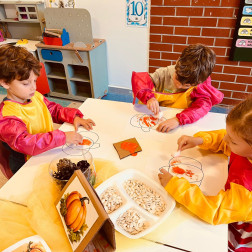 Sonbahar Temalı Sanat Çalışması