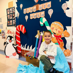 Kış Temalı Eğlenceli Öğrenme Köşesi