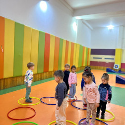 Renkli Halkalarla Denge ve Koordinasyon Etkinliği