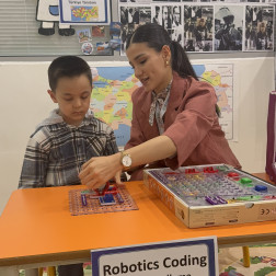 Anaokulumuzda Robotik Kodlama Eğitimi