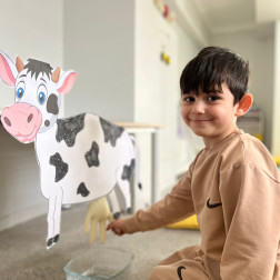 Sanatla Üreten Minikler!