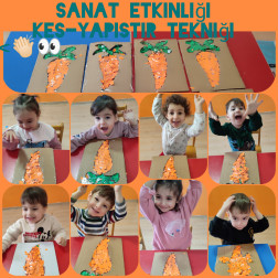 Küçük Ellerin Büyük Sanatı: Kes-Yapıştır Atölyemiz!