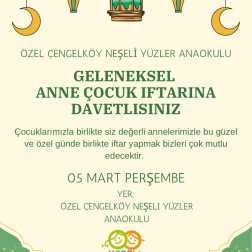 Anne Çocuk iftarı