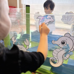 Küçük Ressamların Şeffaf Akvaryum Yolculuğu!