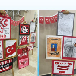 29 Ekim Cumhuriyet Bayramı Sergisi Açıldı