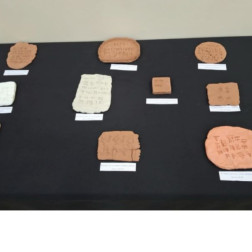 Öğrencilerimizden Kil ile Çivi Yazısı Çalışmaları