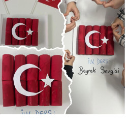 Minik Kalplerle Bayrak Sevgisi