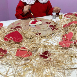 İki yaş grubumuzun tuz seramik çalışması⭐