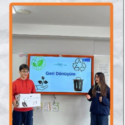 Küçük Eller, Büyük Adımlar: Okulumuzda Geri Dönüşüm Bilinci!