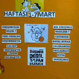 GİRİŞİMCİLİK HAFTASI KUTLU OLSUN
