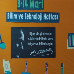 BİLİM VE TEKNOLOJİ HAFTASI KUTLU OSLUN