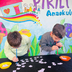 Özel Pırıltı Anaokulu’nda Oyun Yoluyla Okuma Yazmaya Hazırlık