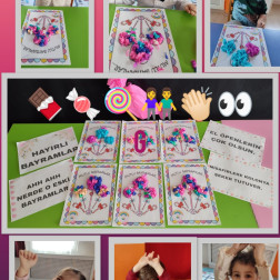 Şeker Tadında Bir Bayram Neşesi: Okulumuzda Bayram Hazırlıkları