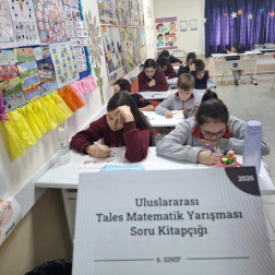 Geleceğin Matematikçileri Yarışıyor: Tales Matematik Yarışması Heyecanı Okulumuzda!