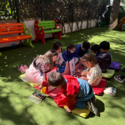 Galata Kulesi Tuvalde Canlanıyor: Küçük Sanatçılar Açık Havada