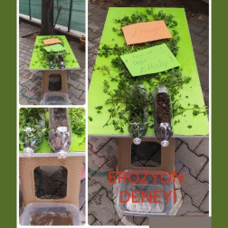 Toprağımızı Koruyalım! (Erozyon Deneyi)