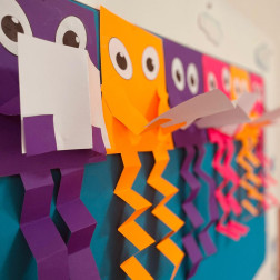 Renkli Kağıtlarla Hayal Dünyasına Yolculuk: Sevimli Ahtapotlar!