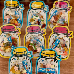 Kavanoz Görünümlü Şekerleme Paketleri