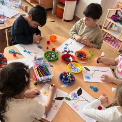 Minik Ellerden Büyük Sanat: 6 Yaş Grubumuzla Gustav Klimt Çalışması