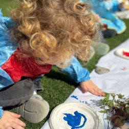 Doğayla Sanat: Yaprak Baskısı Etkinliğimiz 🎨