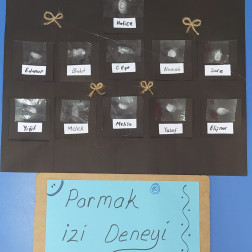 Küçük Dedektifler İş Başında: Parmak İzi Deneyi