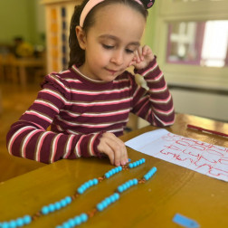 Matematik Hiç Bu Kadar Eğlenceli Olmamıştı: Montessori ile Sayıları Keşfediyoruz!