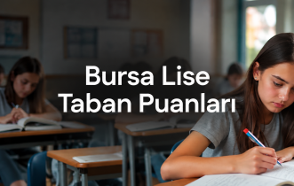 Bursa Liseleri LGS Taban Puanları ve Yüzdelik Dilimleri 2026